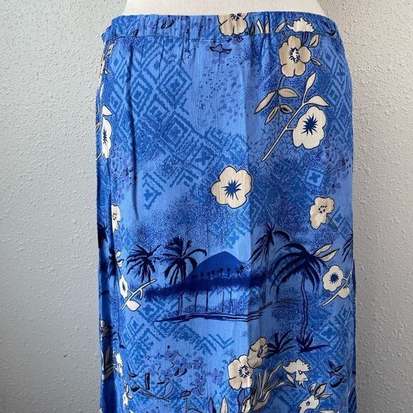 Jennifer Moore Hawaiian Wrap Skirt Size 8 EUC - Picture 6 of 7